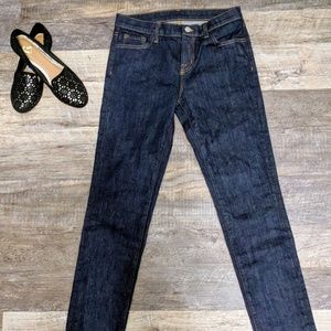 J Brand Indigo Skinny Jeans, 25